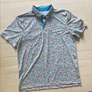 Margarita and Watermelon Polo Golf Shirt